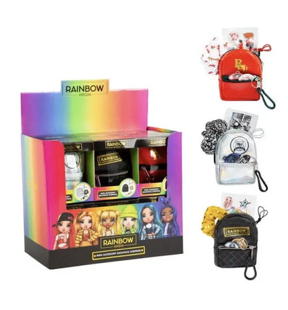 Rainbow high mini accessory backpack surprise