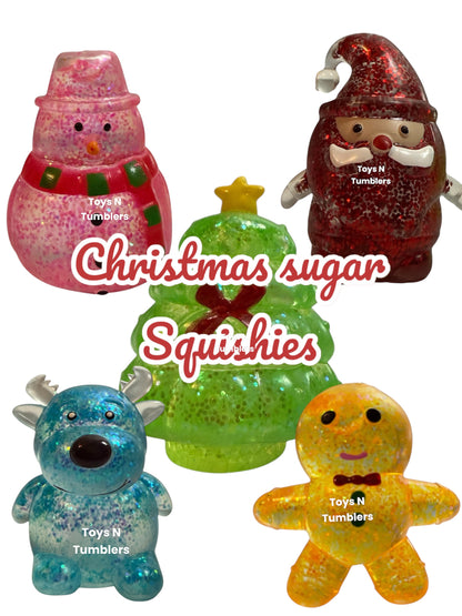 Christmas Sugar Squishies