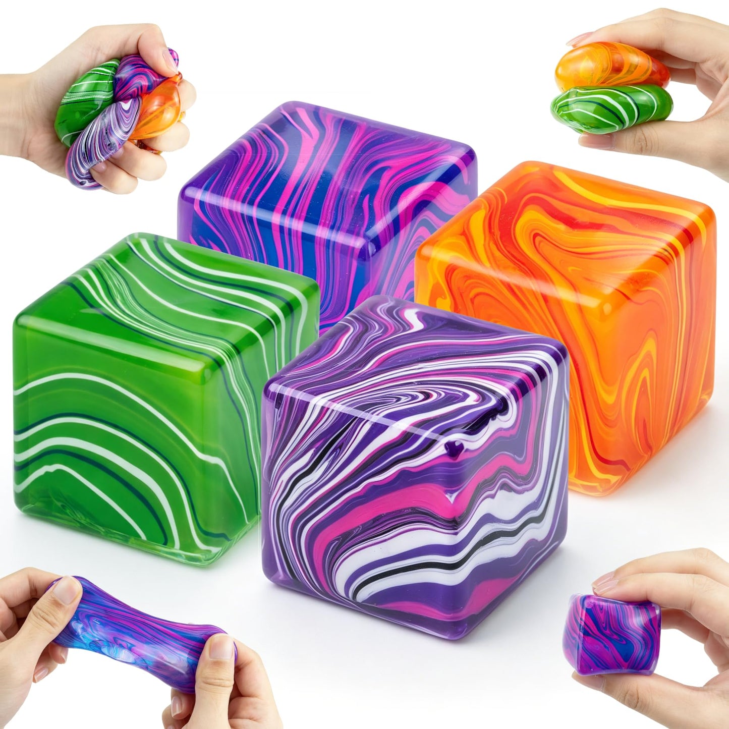 New swirl sugar cube squish