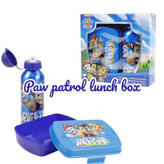 Paw patrol lunch box set