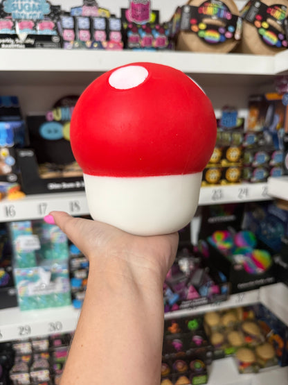Large foam filled mushroom squishy