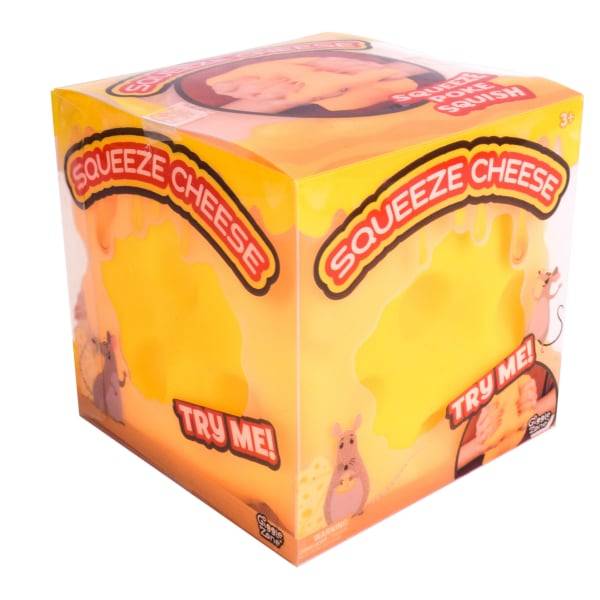 Medium foam filled cheese squishy
