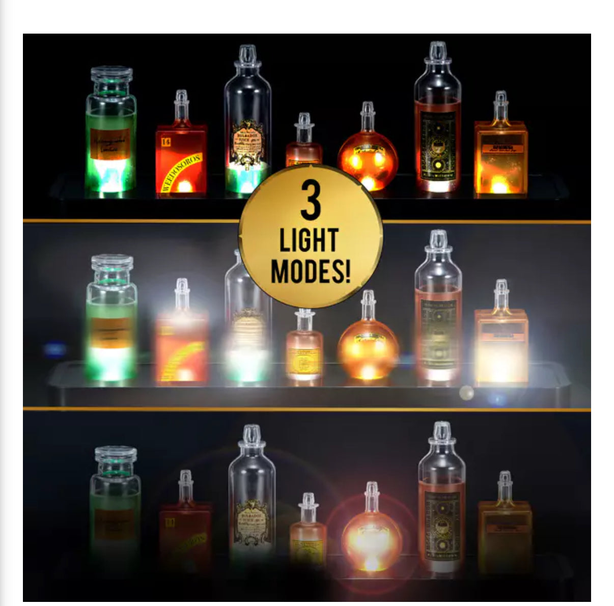Harry Potter Potion Bottles Mood Lamp