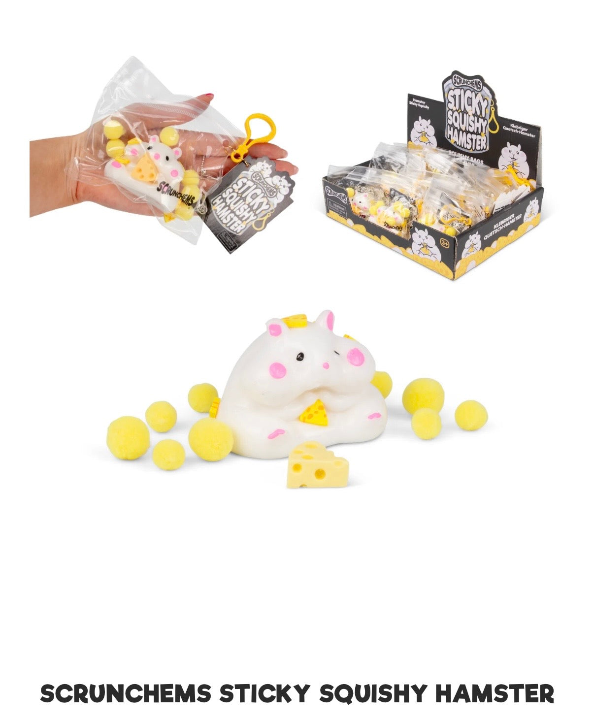SCRUNCHEMS sticky Squishies