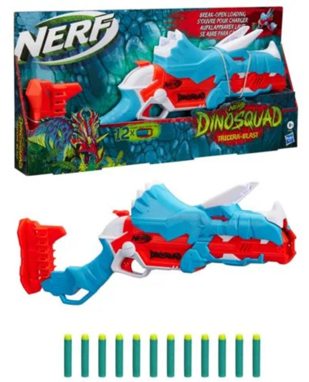NERF DinoSquad Tricera Blast Blaster