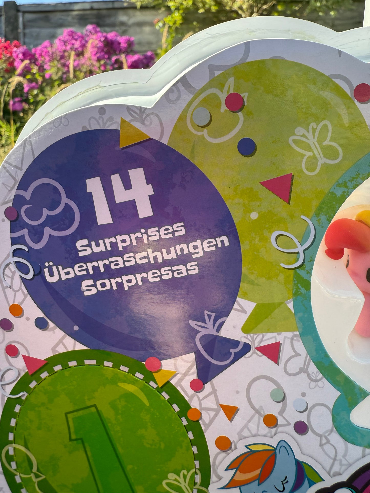 My little Pony Confetti Party Countdown
