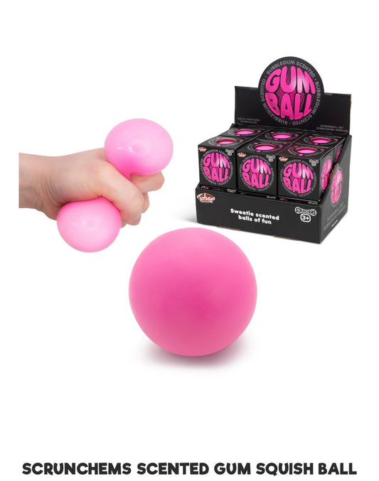 SCRUNCHEMS scented gum ball squish ball