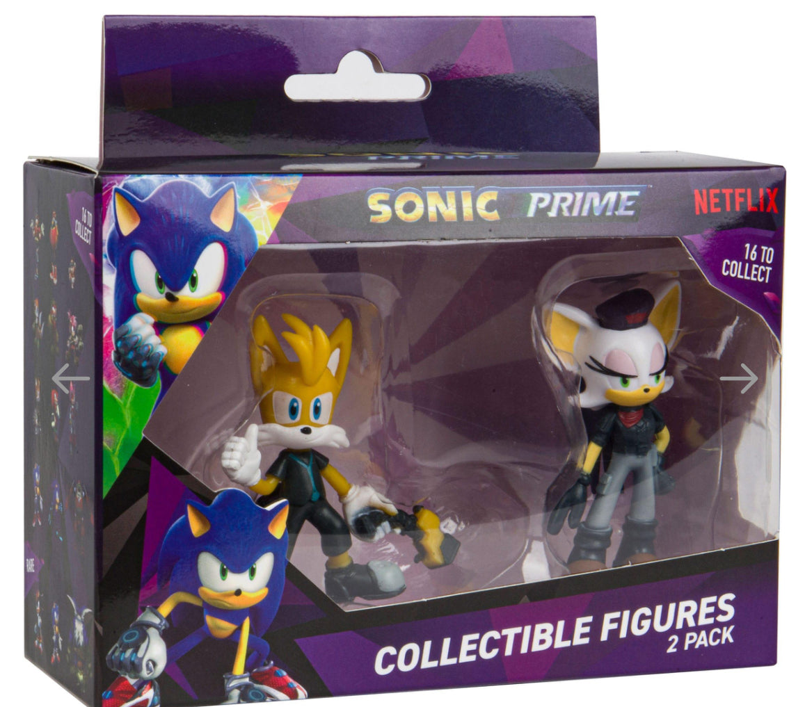 2 pack Sonic Figures 6 to collect