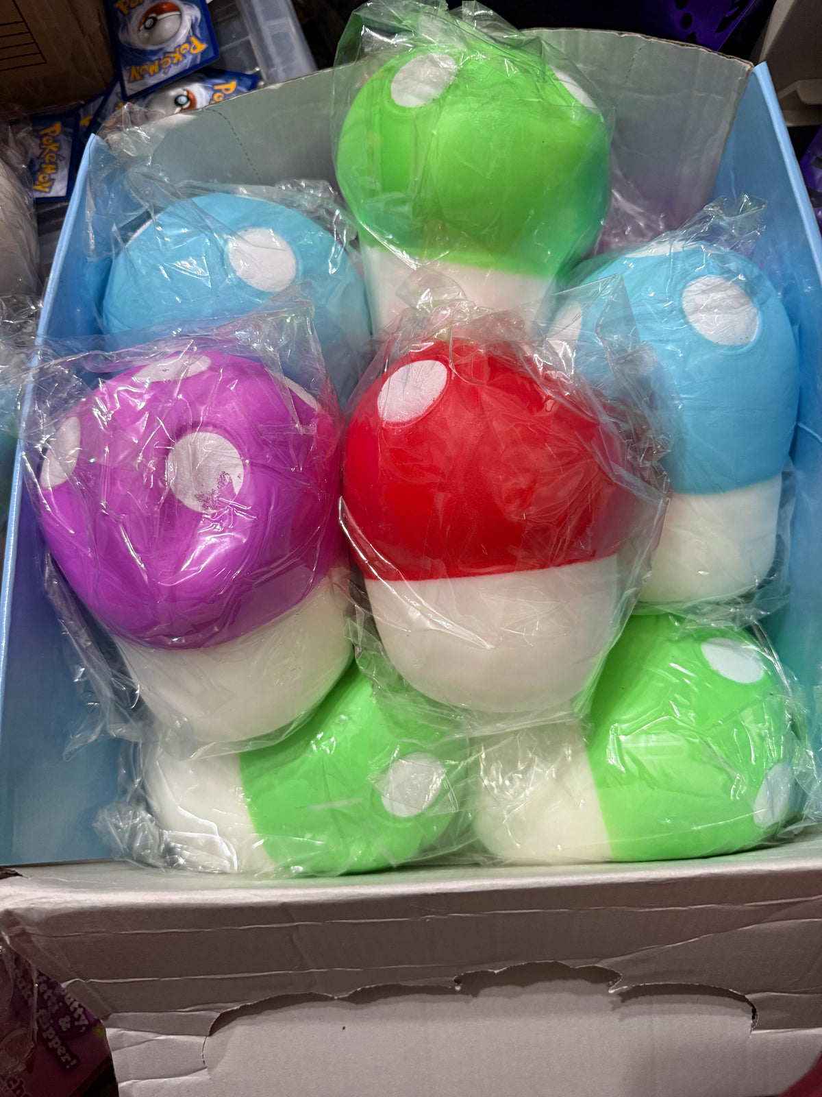Large foam filled mushroom squishy