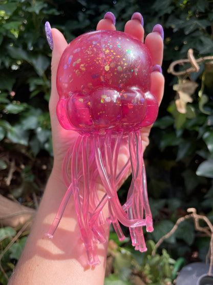 NEW!! Large Palm Size Sugar Jelly Fish Squishy