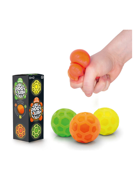 SCRUNCHEMS fusion diddy squish ball 3pk