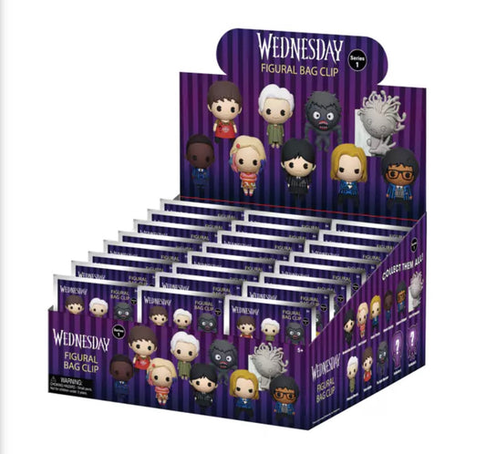 Wednesday blind bag Series 1 Bag Clips
