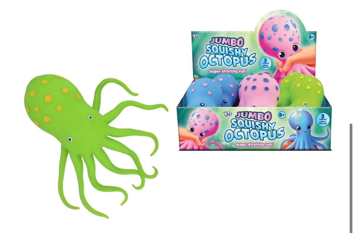 Jumbo squishy octopus