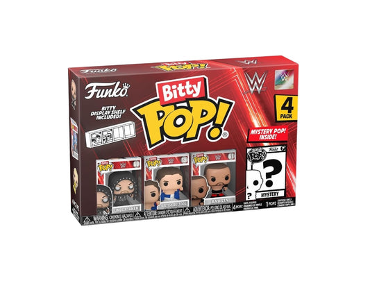 Bitty pop! WWE 4 pack