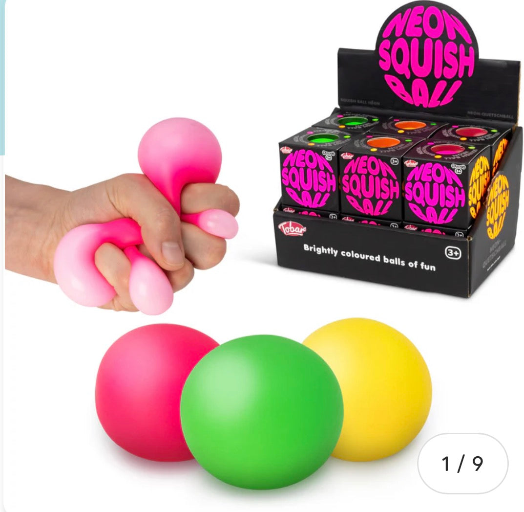Scrunchems Neon Squish Ball