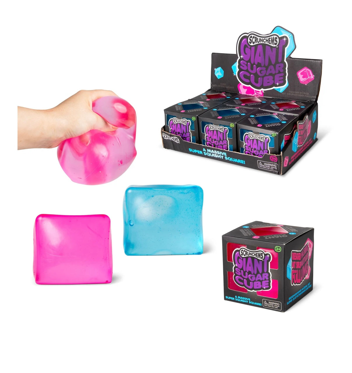SCRUNCHEMS Giant sugar cube