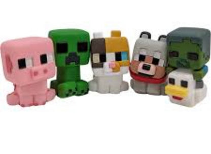 Minecraft lil softeez blind box squishy