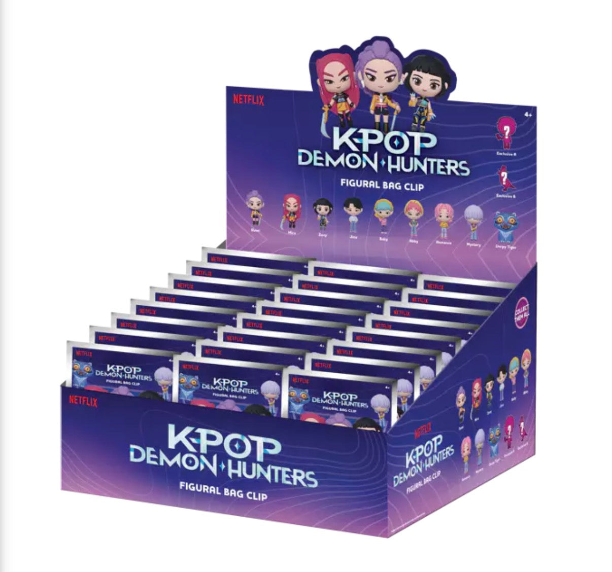 K-Pop Demon Hunters Series 1 mystery Bag Clips