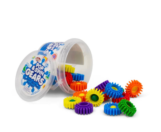 Pop and spin gears