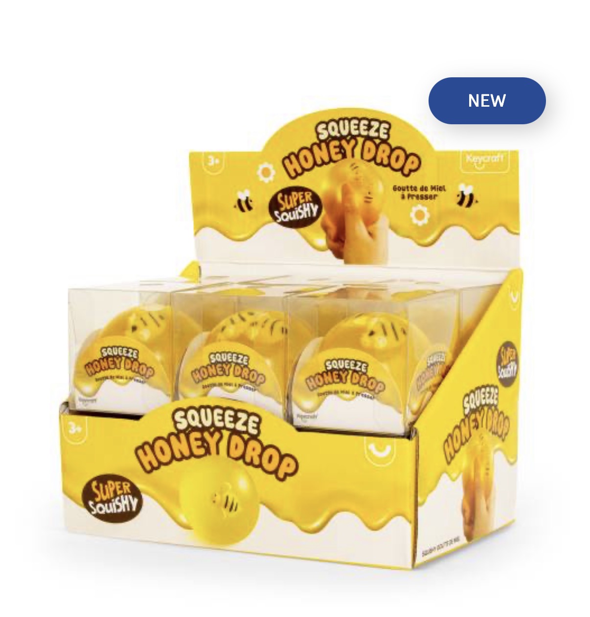 Squeeze honey drop