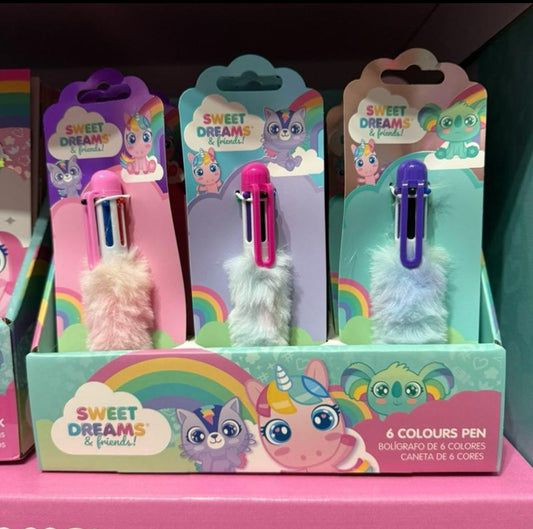 6 colour duel pen