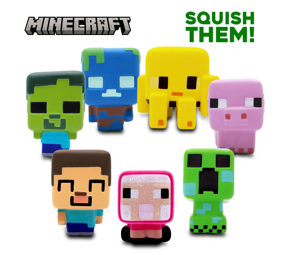 Minecraft SQUISHMES blind bag squishies New bigger