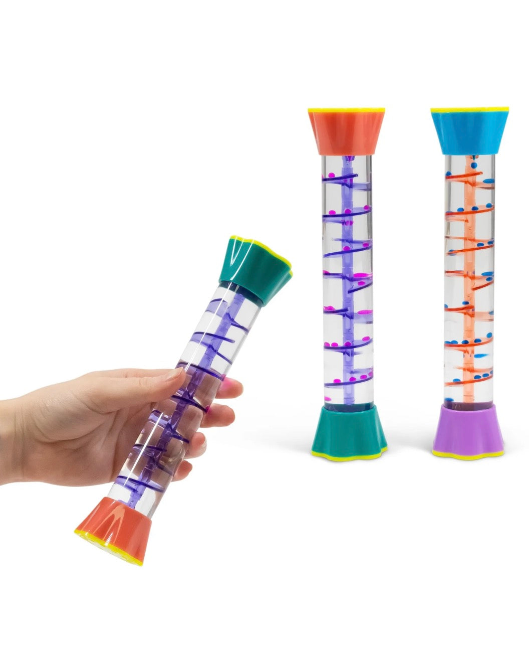 Spiral sensory water tube