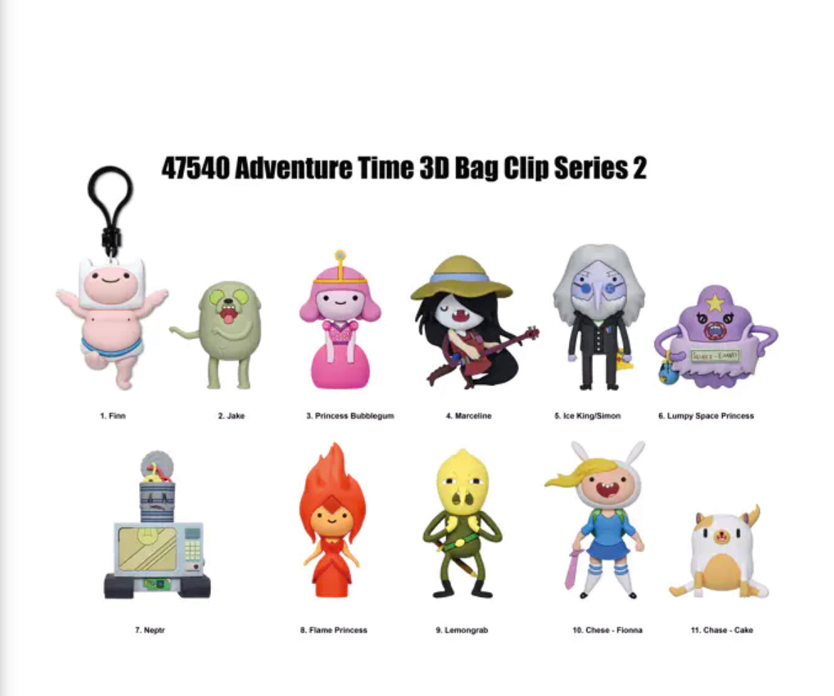 Adventure Time Series 2 Bag Clips