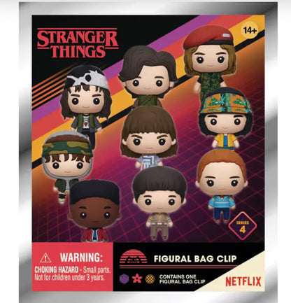 Stranger Things Series 4 Bag Clips