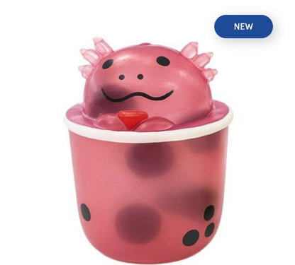 Axolotl Boba Squishy Sensory Toy