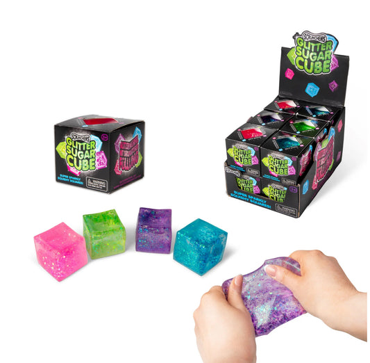 SCRUNCHEMS glitter sugar cube