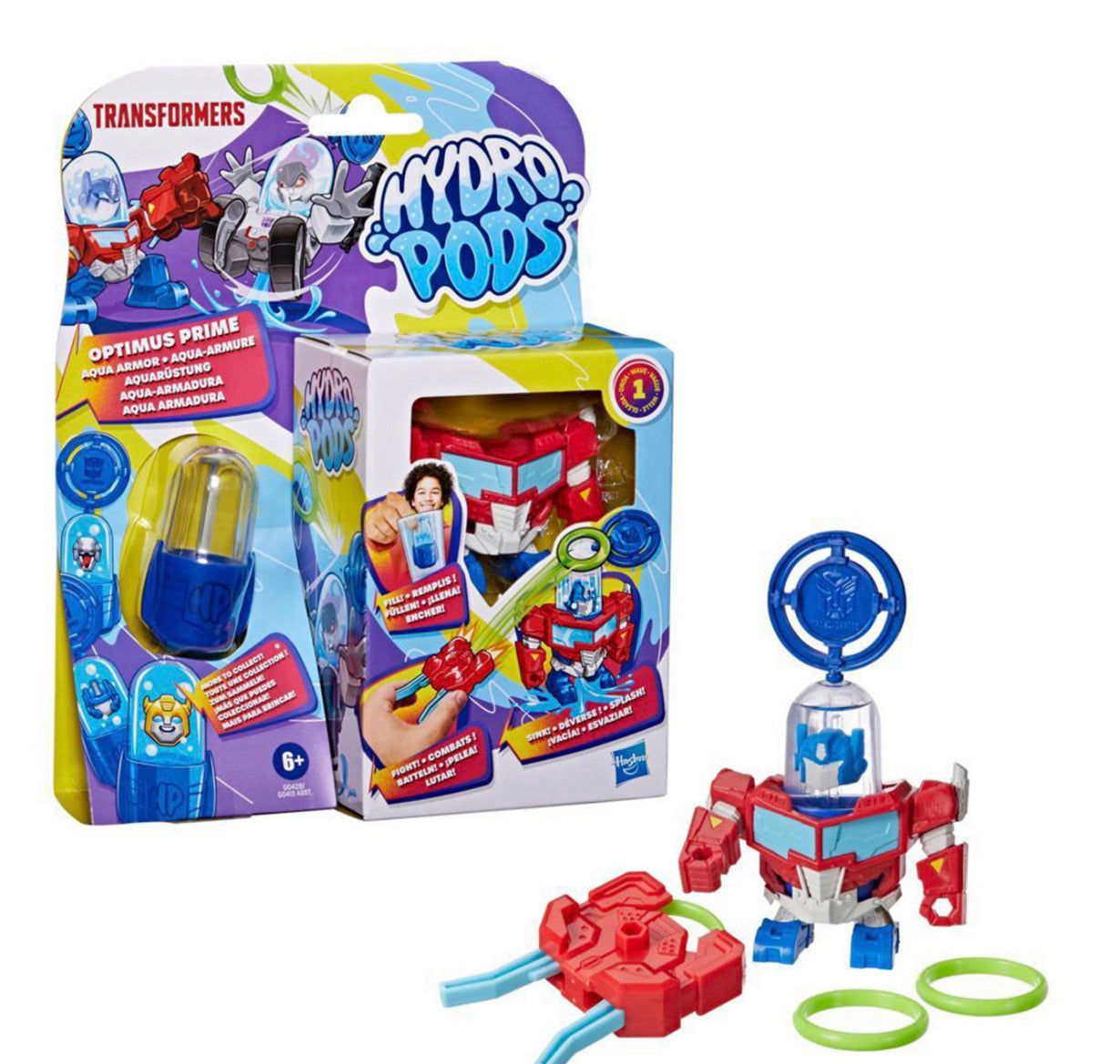 Hydro pods Marvel, transformer and Star Wars