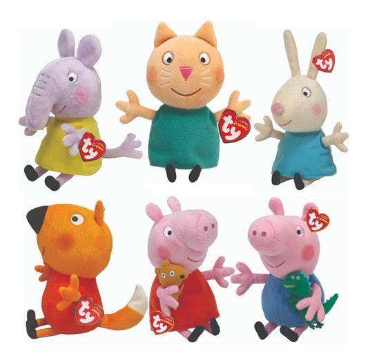 Peppa and Friends Ty plushies