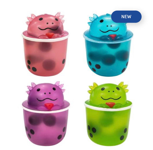 Axolotl Boba Squishy Sensory Toy