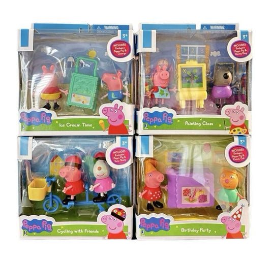 Peppa pig play set 4 to collect