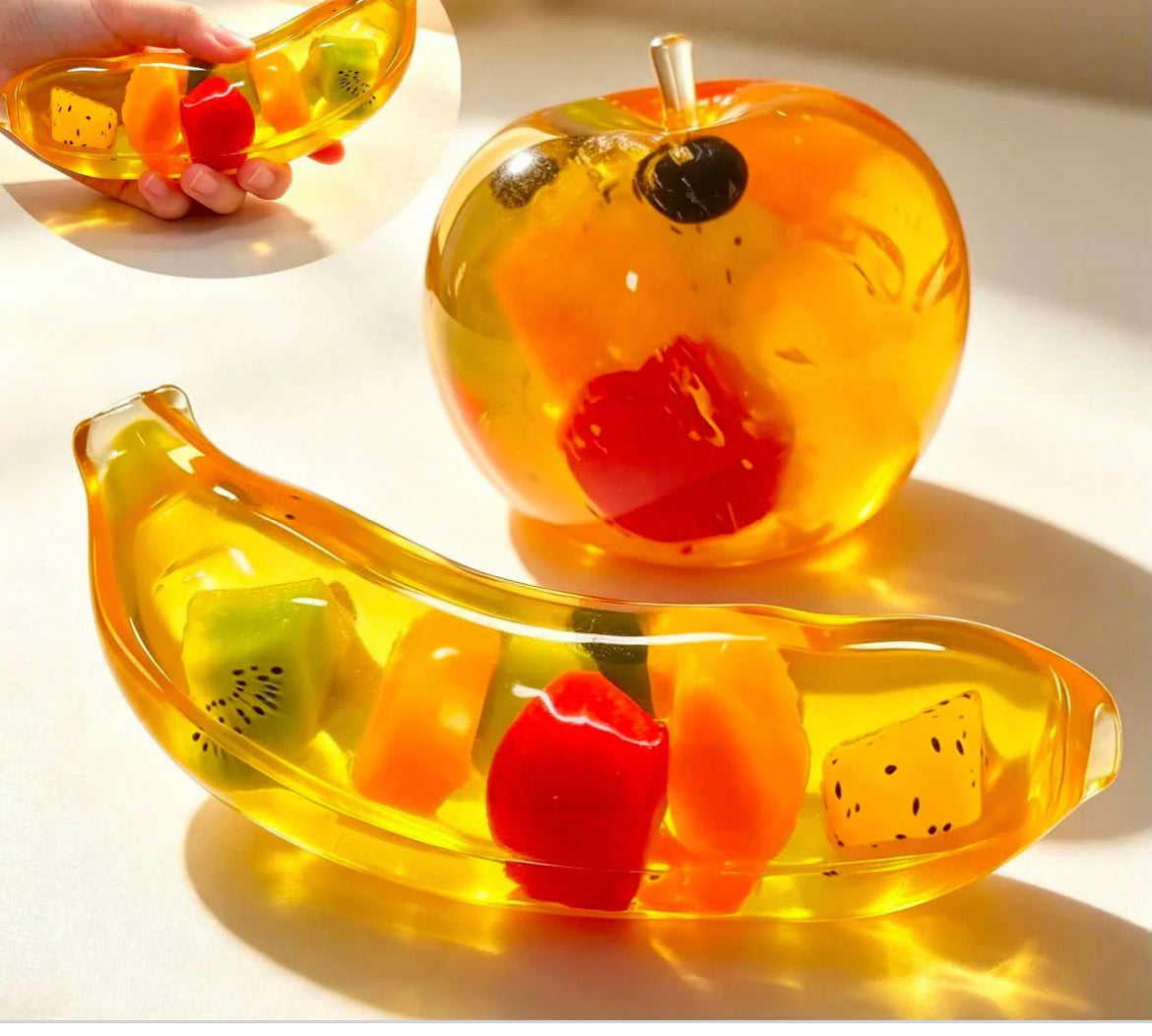 Vaseline banana and apple squishy