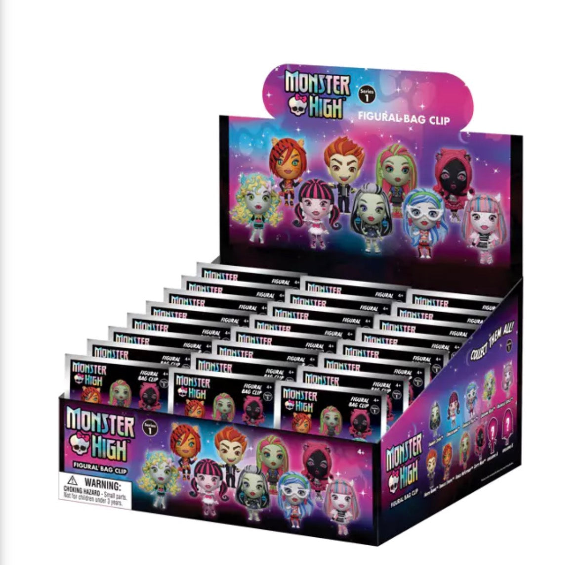Monster high bag clip mystery bags