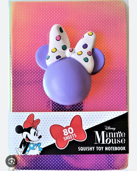 Minnie Mouse squishy toy note book