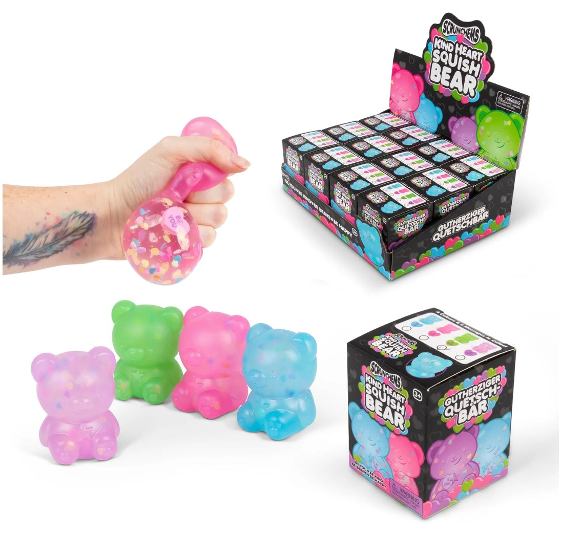 Kind heart squish bears