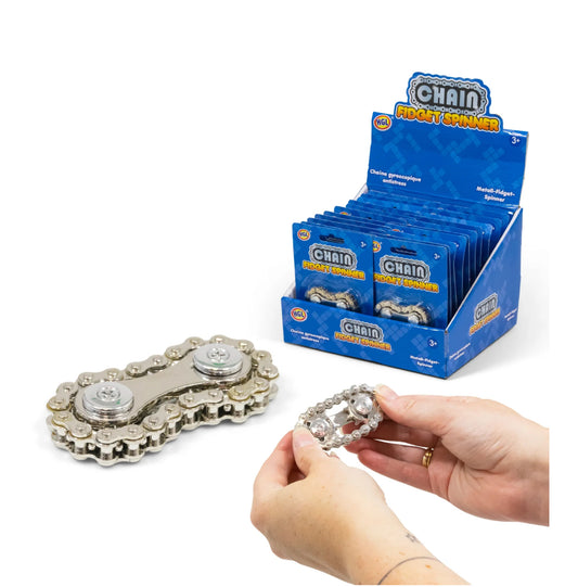 Chain fidget spinner