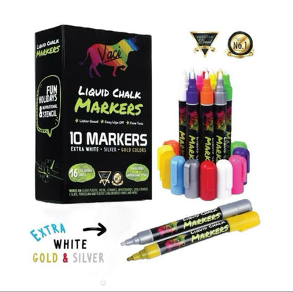 10 Liquid Chalk Markers