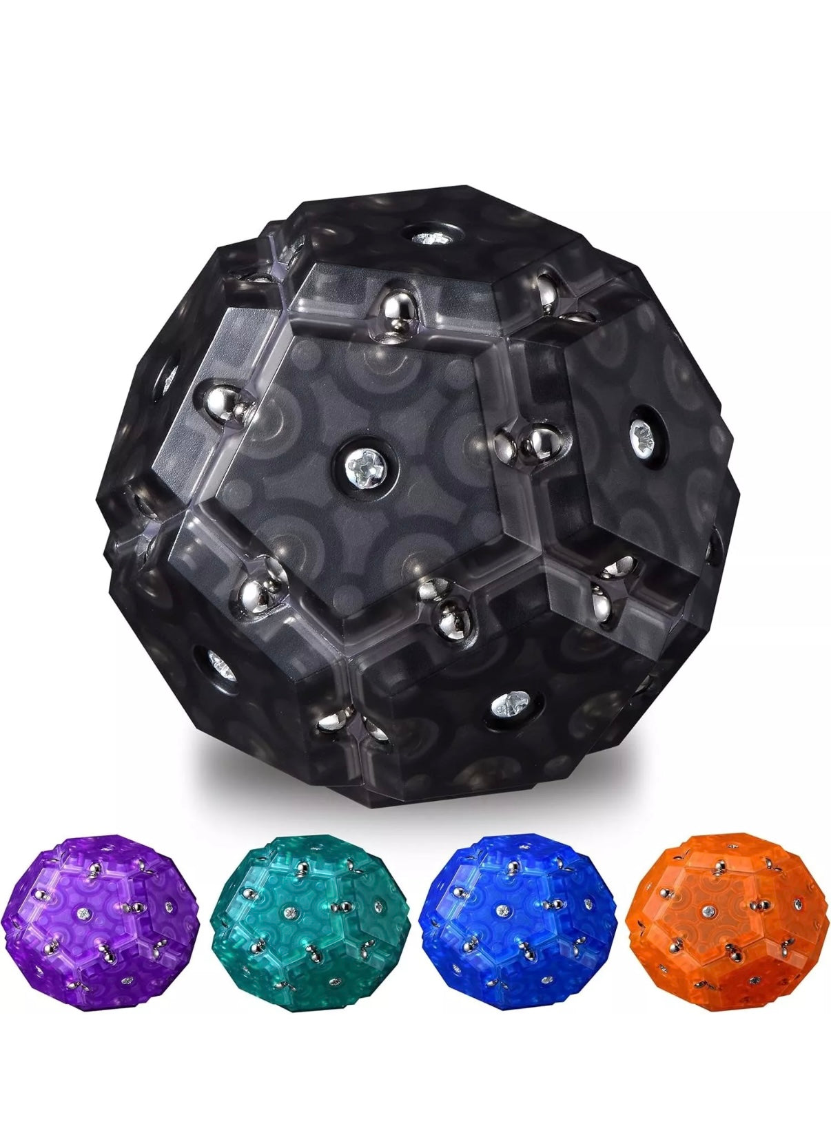 Magnetic fidget sphere