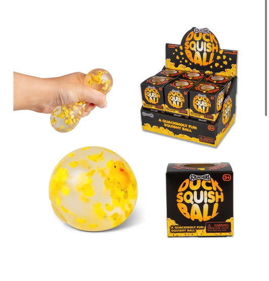 NEW Scrunchem duck squish ball