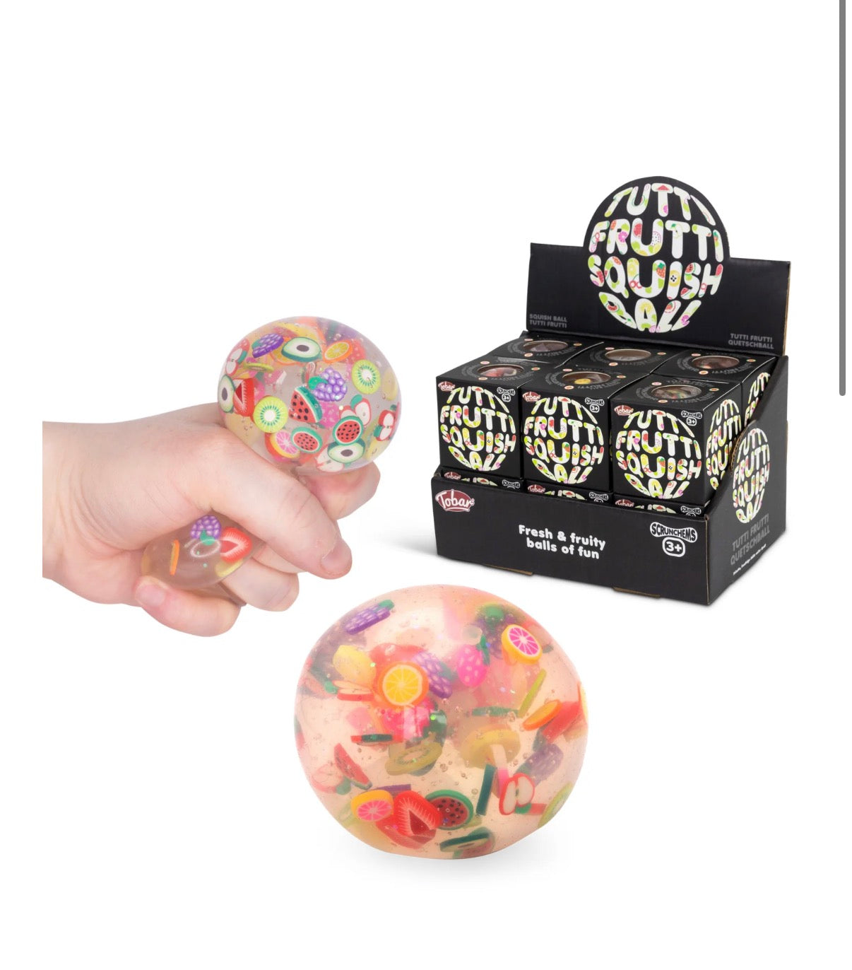 SCRUNCHEMS Tutti Frutti Squish Ball