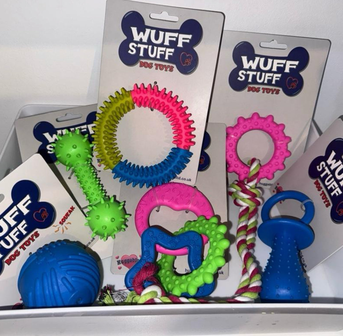 6 piece Dog toy bundle