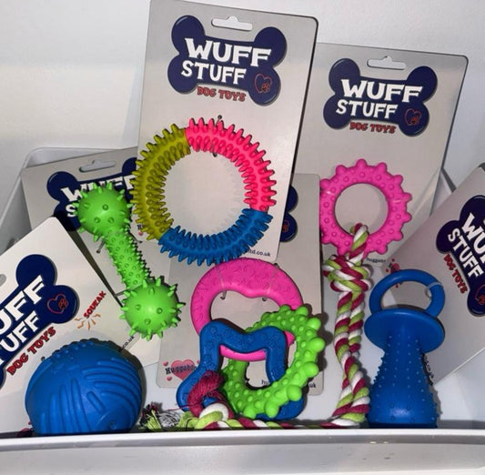 6 piece Dog toy bundle