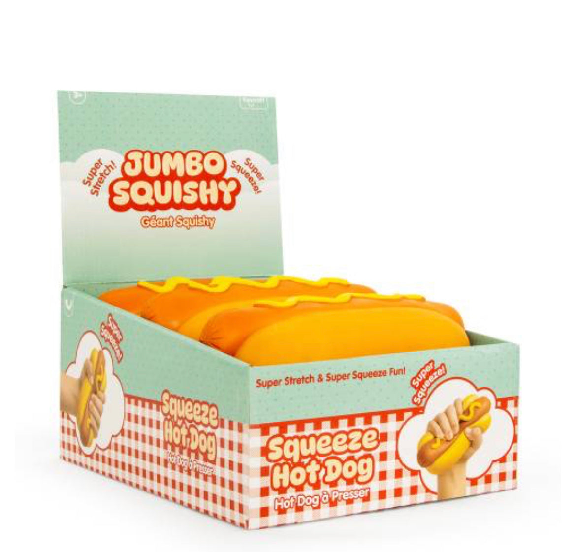 Jumbo hotdog squishy