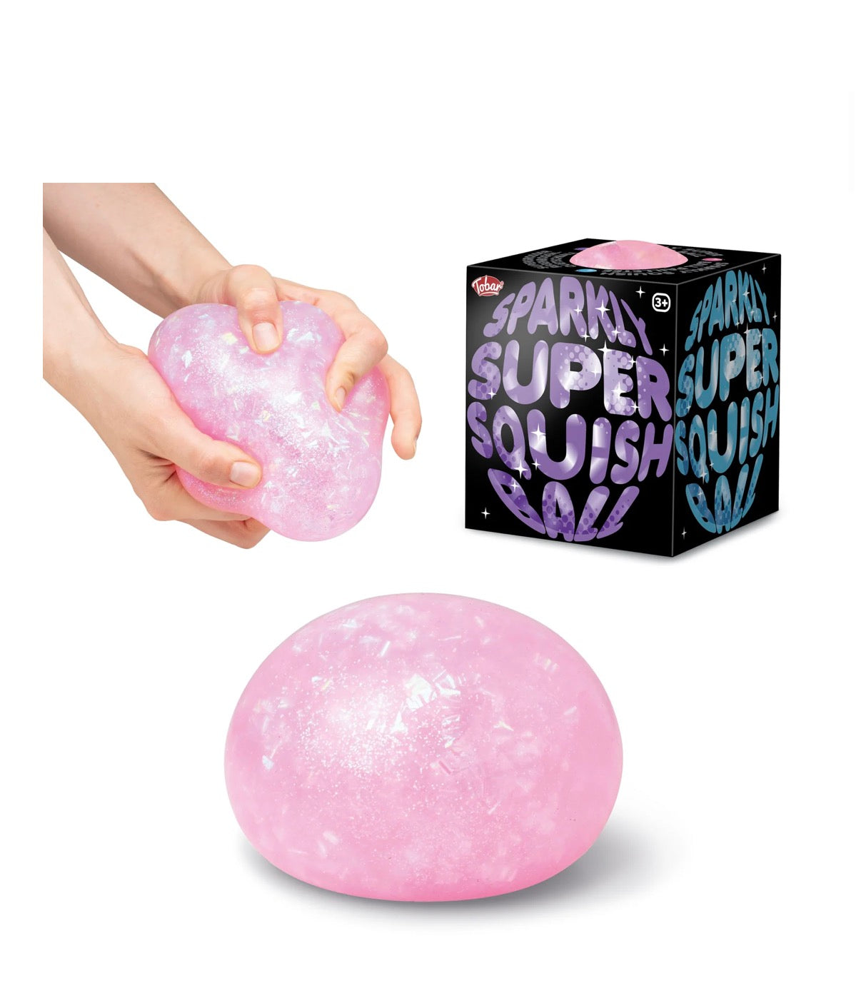 SCRUNCHEMS super sparkly squish ball