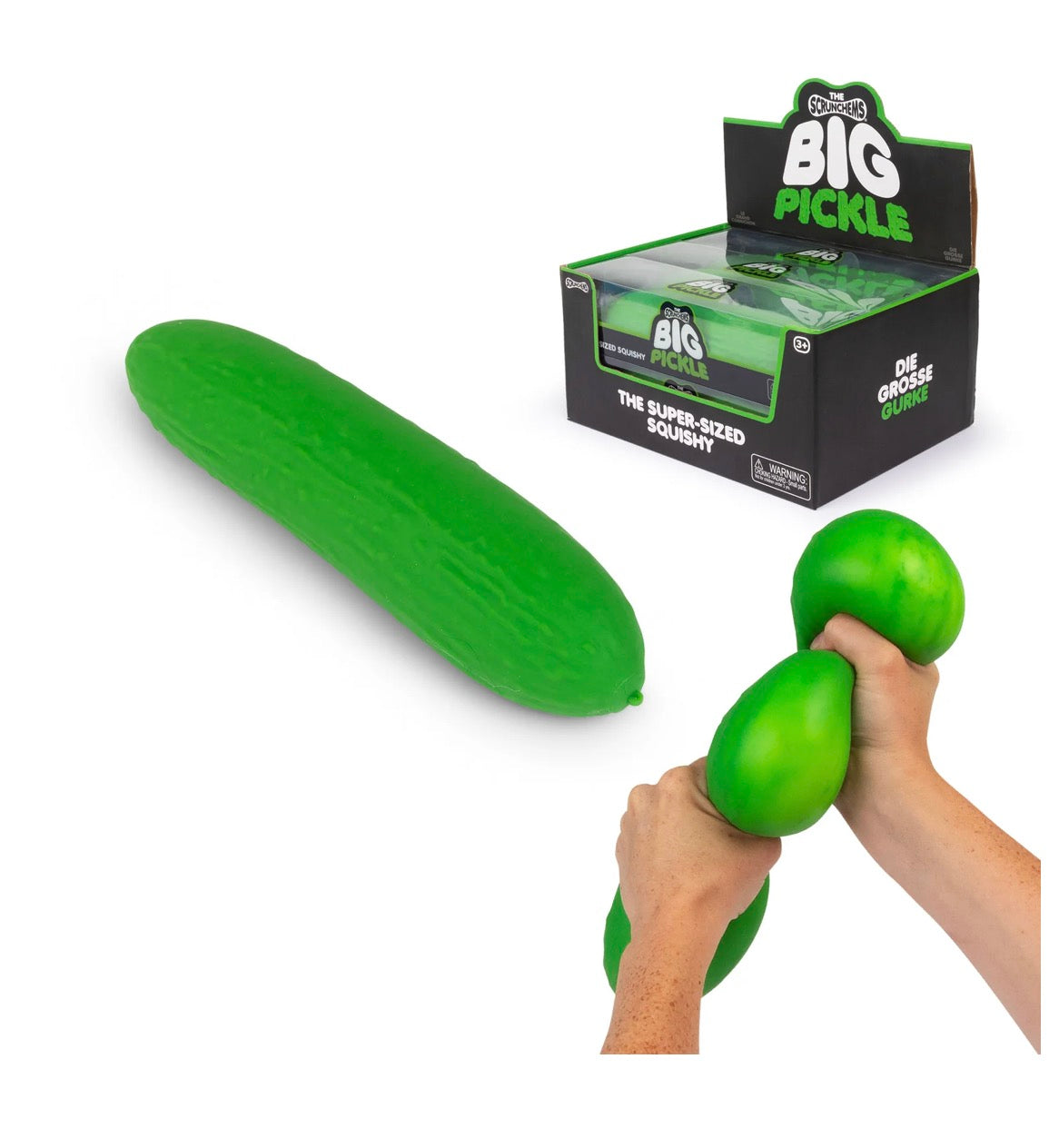 SCRUNCHEMS BIG Pickle squishy
