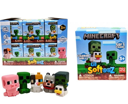 Minecraft lil softeez blind box squishy